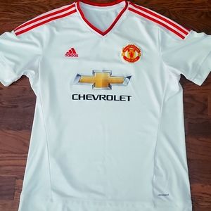 Manchester United mens soccer jersey XL